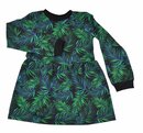 Kleid grüne Blätter